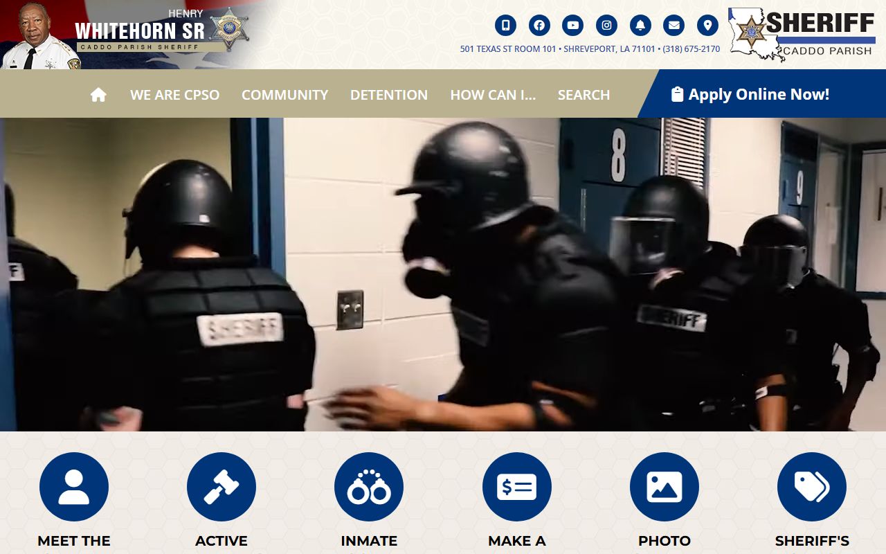 Shreveport released inmates Caddo Parish Sheriff